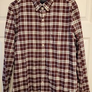 Mens Gift, Warm and Cozy American Eagle Men's Flannel Shirt Sz. XL